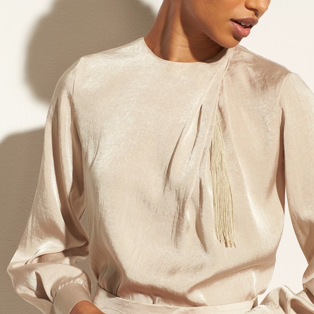 Vince Cream Blouse
